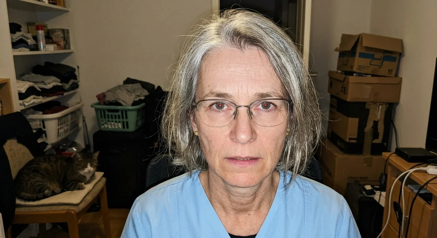 Dr. Sabine K., 54 vorher